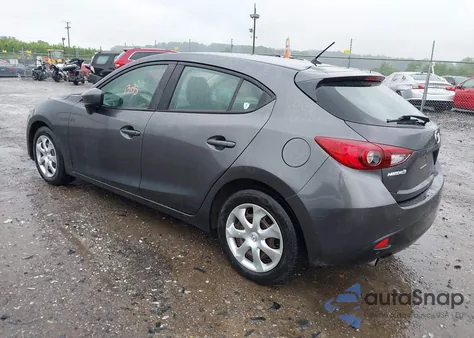2015 Mazda Mazda3 I Sport из США, поврежденный, VIN 3MZBM1K71FM217735